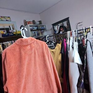 Magellan Outdoors Orange Teddy Jacket